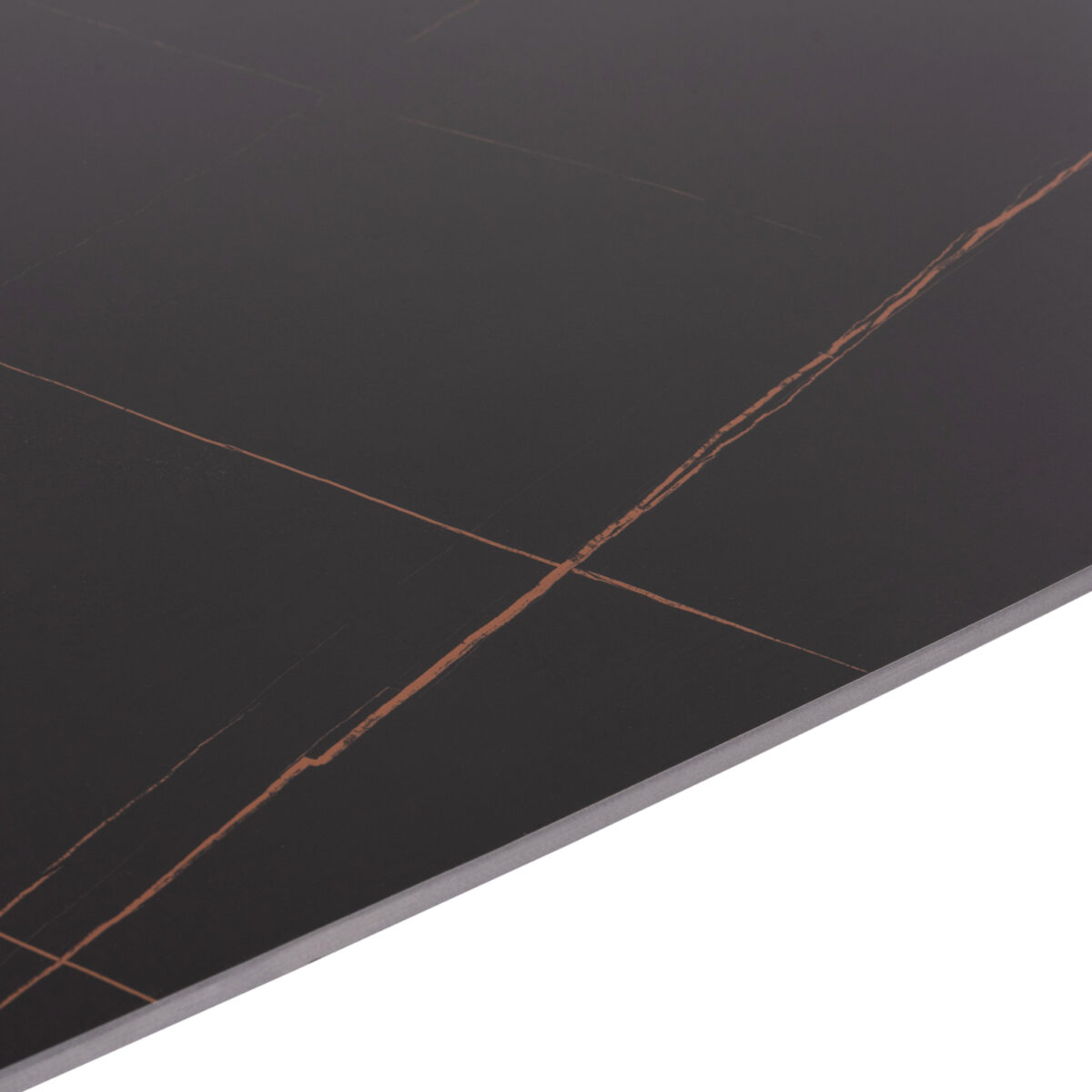 ΣΕΤ ΤΡΑΠΕΖΑΡΙΑΣ 5ΤΜΧ RAVEN HM21069.02 ΚΕΡΑΜΙΚΟ TOP ΜΑΥΡΟ ΜΑΡΜΑΡΟ & 4 ΚΑΡΕΚΛΕΣ - Image 4