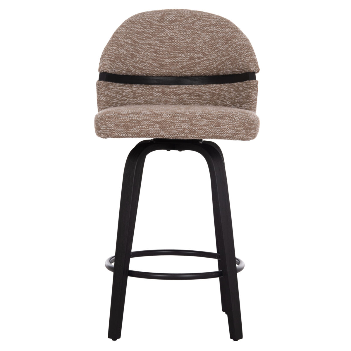 ΣΚΑΜΠΟ ΜΠΑΡ ΠΕΡΙΣΤΡΕΦΟΜΕΝΟ DEKKER HM18250.02 PLYWOOD ΜΑΥΡΟ--ΥΦΑΣΜΑ ΚΑΦΕ 48x54x96Υεκ. - Image 3