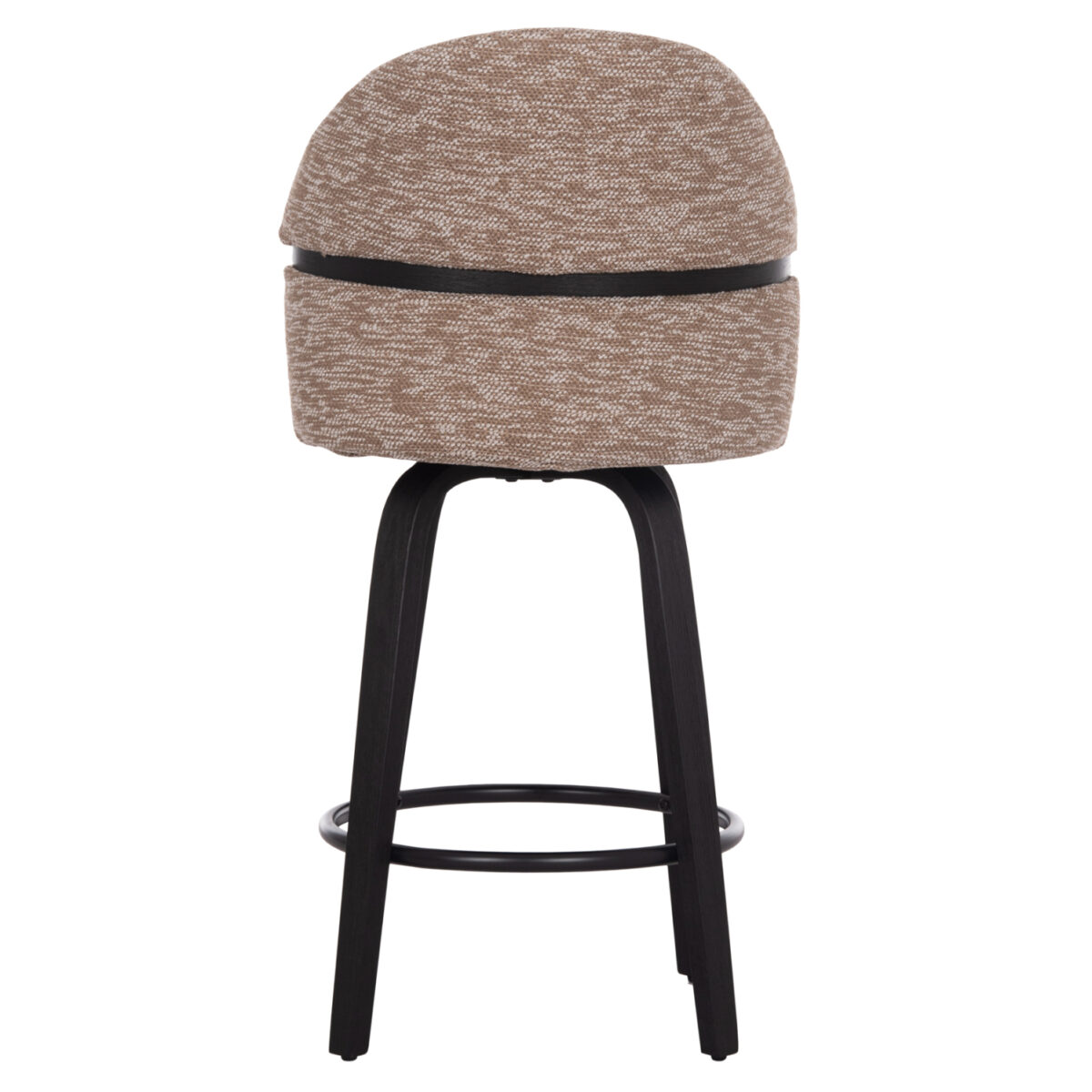 ΣΚΑΜΠΟ ΜΠΑΡ ΠΕΡΙΣΤΡΕΦΟΜΕΝΟ DEKKER HM18250.02 PLYWOOD ΜΑΥΡΟ--ΥΦΑΣΜΑ ΚΑΦΕ 48x54x96Υεκ. - Image 6