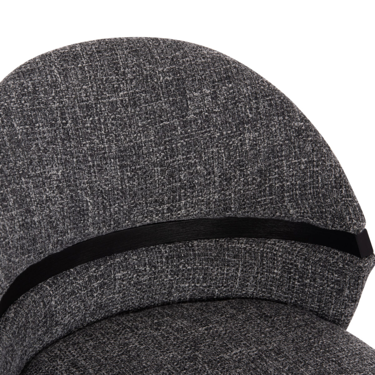 ΣΚΑΜΠΟ ΜΠΑΡ ΠΕΡΙΣΤΡΕΦΟΜΕΝΟ DEKKER HM18250.03 PLYWOOD ΜΑΥΡΟ--ΥΦΑΣΜΑ ΓΚΡΙ 48x54x96Υεκ. - Image 7