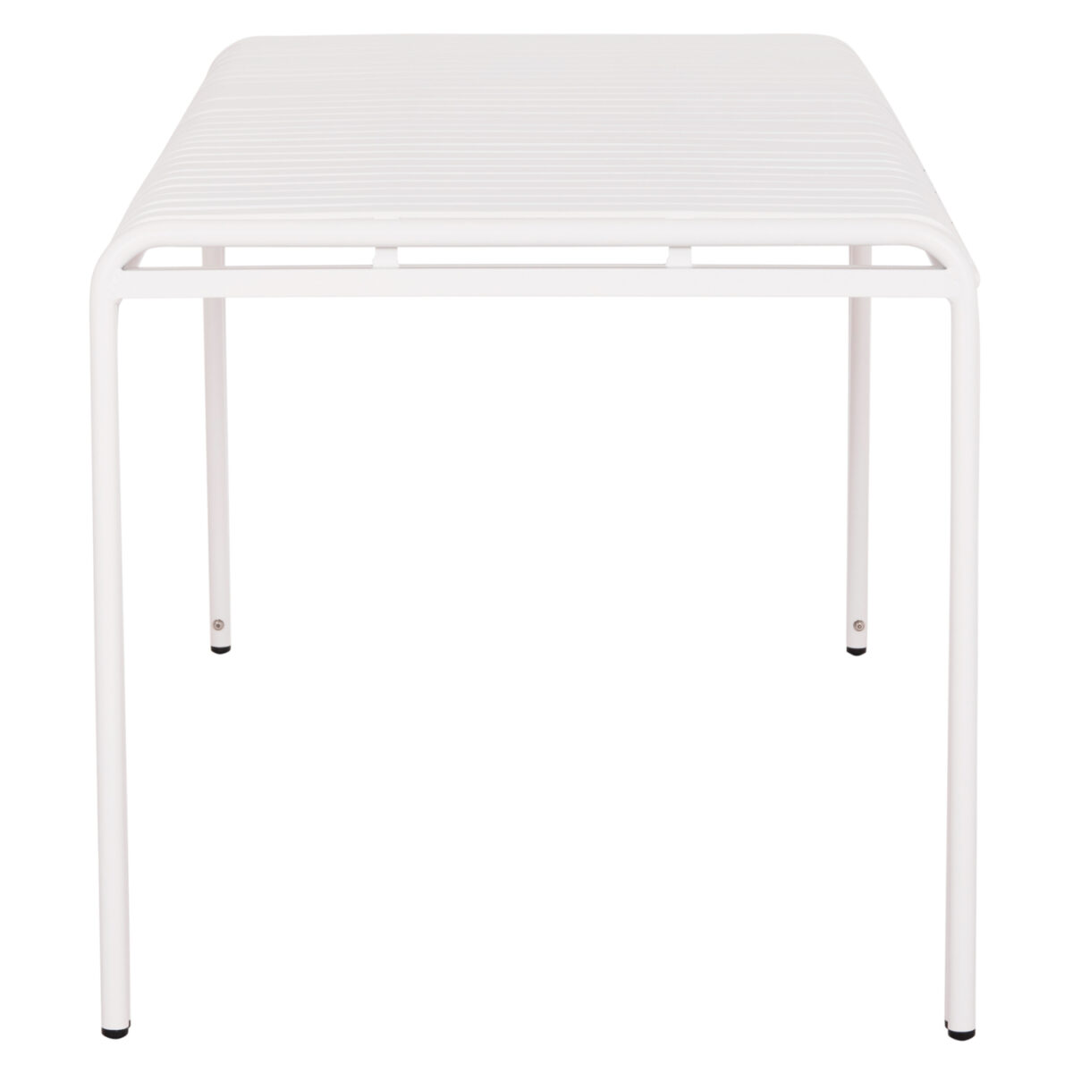 ΤΡΑΠΕΖΙ ΑΛΟΥΜΙΝΙΟΥ RACHEL HM6339.02 ΛΕΥΚΟ 150x80x75Υεκ. - Image 5