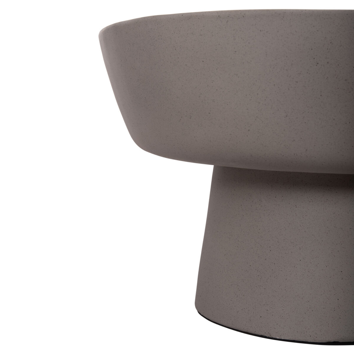 ΤΡΑΠΕΖΙ ΣΑΛΟΝΙΟΥ PIRSON HM18155.03 FIBER CEMENT ΣΕ ΓΚΡΙ--Φ60x36Υεκ. - Image 8