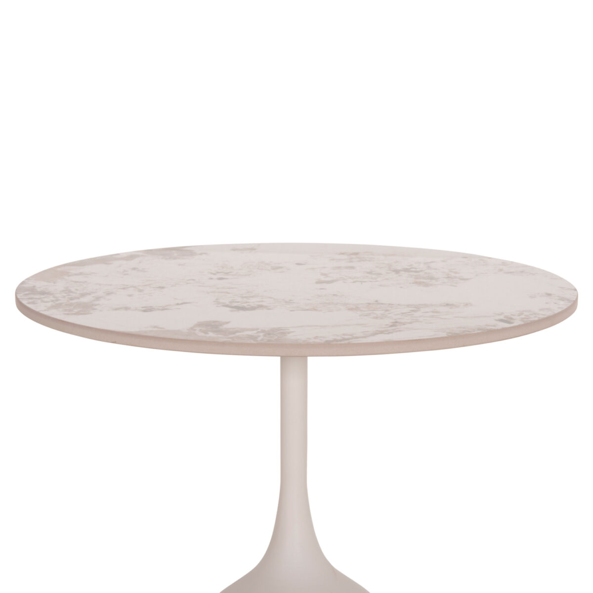 ΤΡΑΠΕΖΙ ΣΑΛΟΝΙΟΥ LONGSTEM HM18317.01 ΒΑΣΗ ΛΕΥΚΗ--SINTERED STONE CALACATA GOLD Φ50 - Image 4