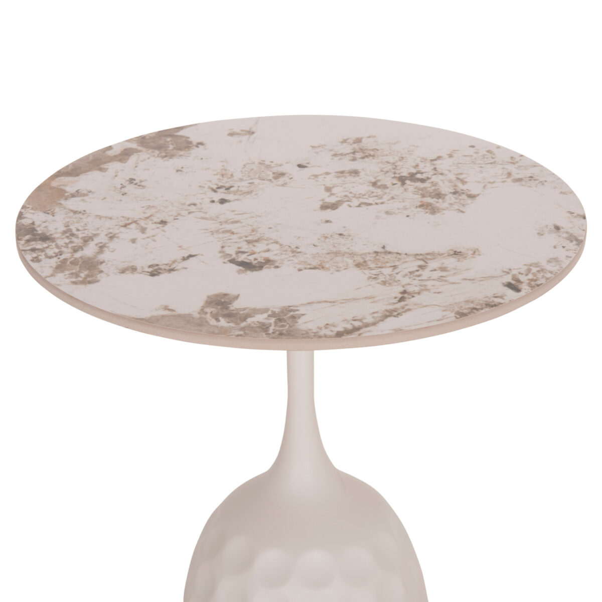 ΤΡΑΠΕΖΙ ΣΑΛΟΝΙΟΥ LONGSTEM HM18317.01 ΒΑΣΗ ΛΕΥΚΗ--SINTERED STONE CALACATA GOLD Φ50 - Image 7