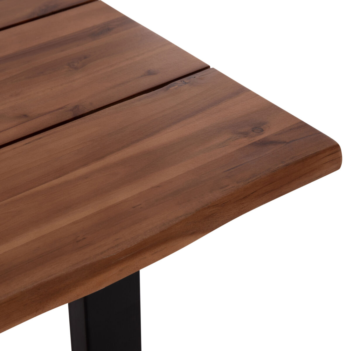 ΤΡΑΠΕΖΙ ΤΡΑΠΕΖΑΡΙΑΣ FRIGGO HM6375.02 ΞΥΛΟ ΑΚΑΚΙΑΣ ΠΑΧΟΣ ΕΠΙΦΑΝΕΙΑΣ 2,6εκ- 160x80x76Υ - Image 8