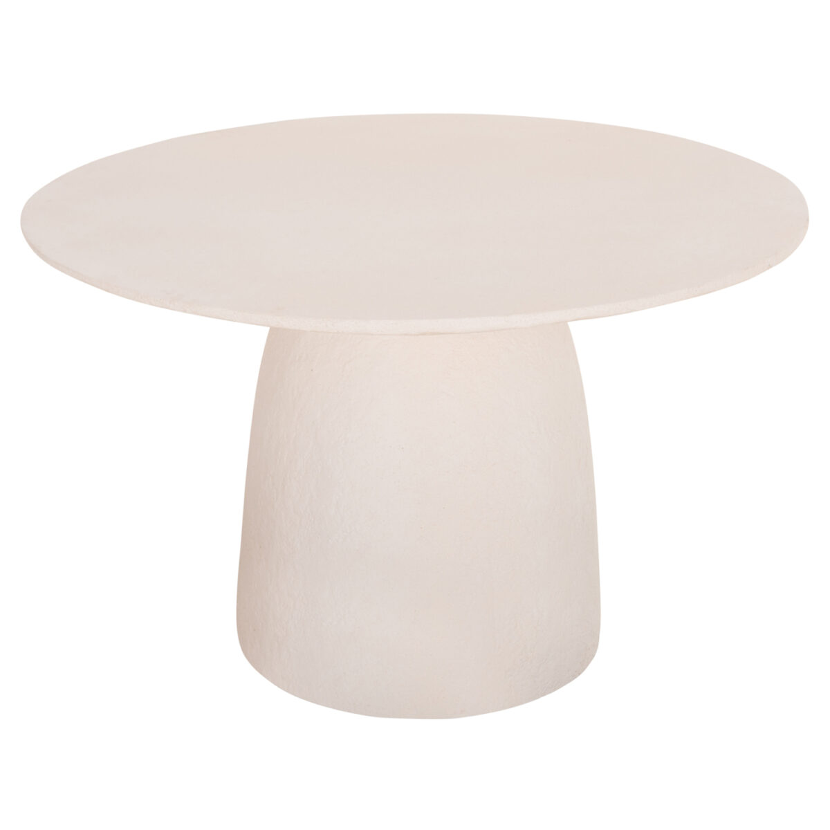 ΤΡΑΠΕΖΙ ΤΡΑΠΕΖΑΡΙΑΣ ΣΤΡΟΓΓΥΛΟ SEPPO HM18154.02 FIBER CEMENT ΛΕΥΚΟ--Φ119,5x75,5Υεκ. - Image 7