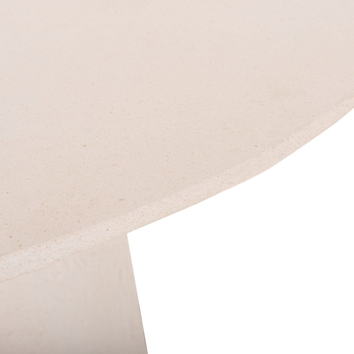 ΤΡΑΠΕΖΙ ΤΡΑΠΕΖΑΡΙΑΣ ΣΤΡΟΓΓΥΛΟ SEPPO HM18154.02 FIBER CEMENT ΛΕΥΚΟ--Φ119,5x75,5Υεκ. - Image 9