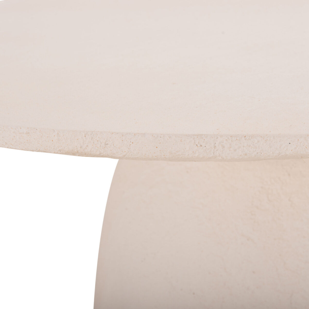 ΤΡΑΠΕΖΙ ΤΡΑΠΕΖΑΡΙΑΣ ΣΤΡΟΓΓΥΛΟ SEPPO HM18154.02 FIBER CEMENT ΛΕΥΚΟ--Φ119,5x75,5Υεκ. - Image 10