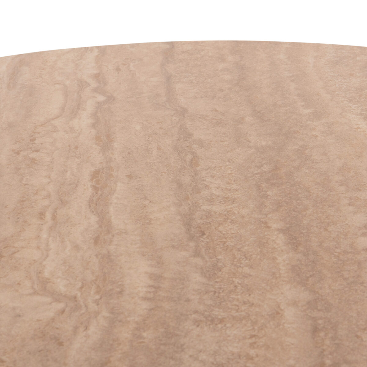 ΤΡΑΠΕΖΙ ΤΡΑΠΕΖΑΡΙΑΣ ΣΤΡΟΓΓΥΛΟ SKY HM18331 ΚΕΡΑΜΙΚΟ TOP ΟΨΗ ΤΡΑΒΕΡΤΙΝΑΣ Φ120x76Υεκ - Image 5