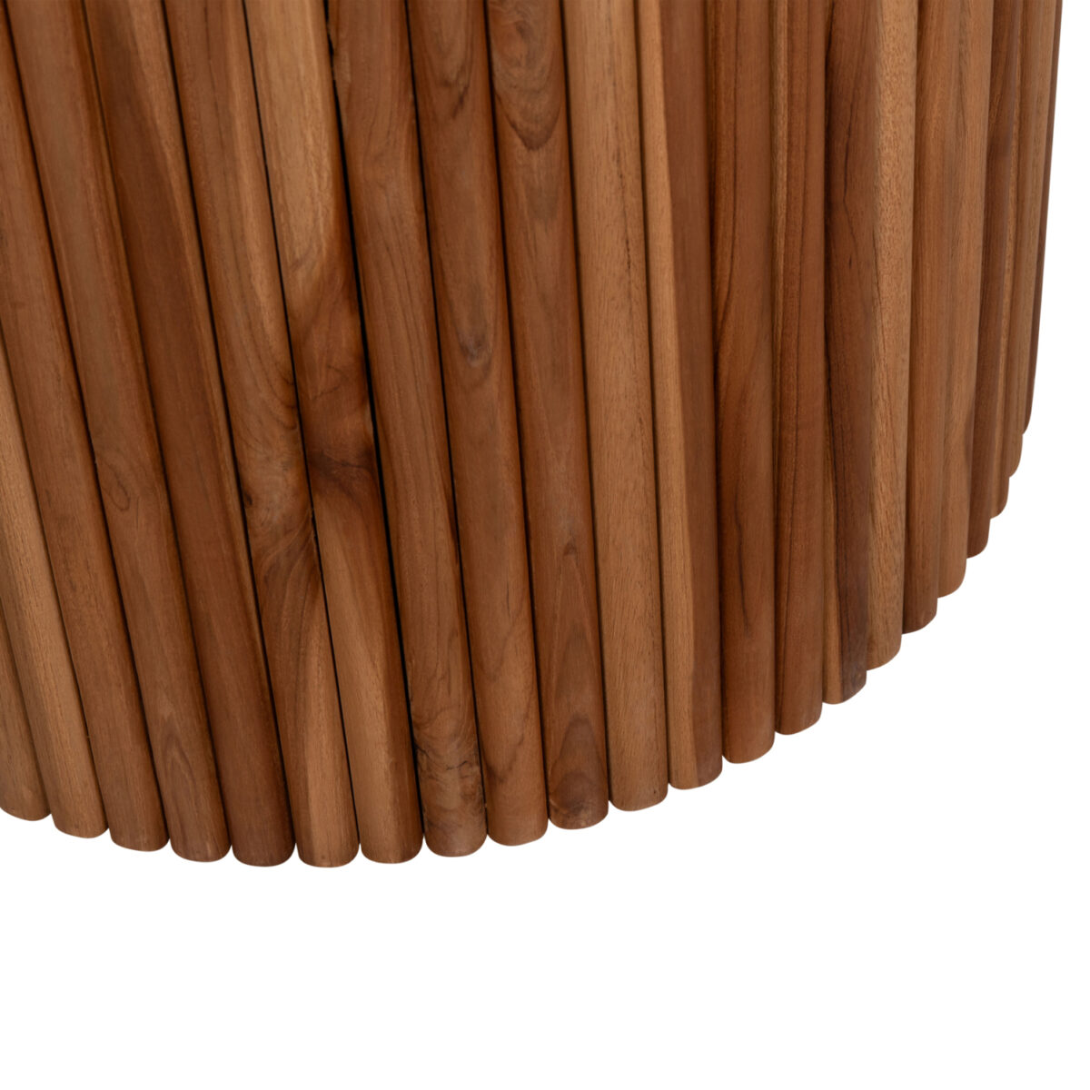 ΤΡΑΠΕΖΙ ΤΡΑΠΕΖΑΡΙΑΣ ΣΤΡΟΓΓΥΛΟ RODER HM9896 ΞΥΛΟ ΤΕΑΚ- 3εκ. πάχος επιφ.- Φ130x79,5Υεκ - Image 8