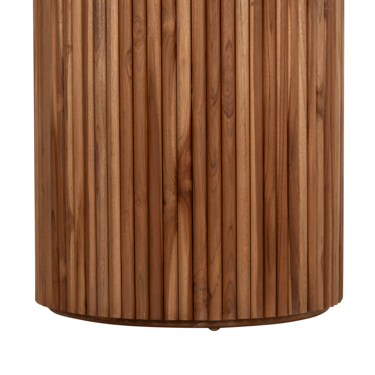 ΤΡΑΠΕΖΙ ΤΡΑΠΕΖΑΡΙΑΣ ΣΤΡΟΓΓΥΛΟ RODER HM9896 ΞΥΛΟ ΤΕΑΚ- 3εκ. πάχος επιφ.- Φ130x79,5Υεκ - Image 10