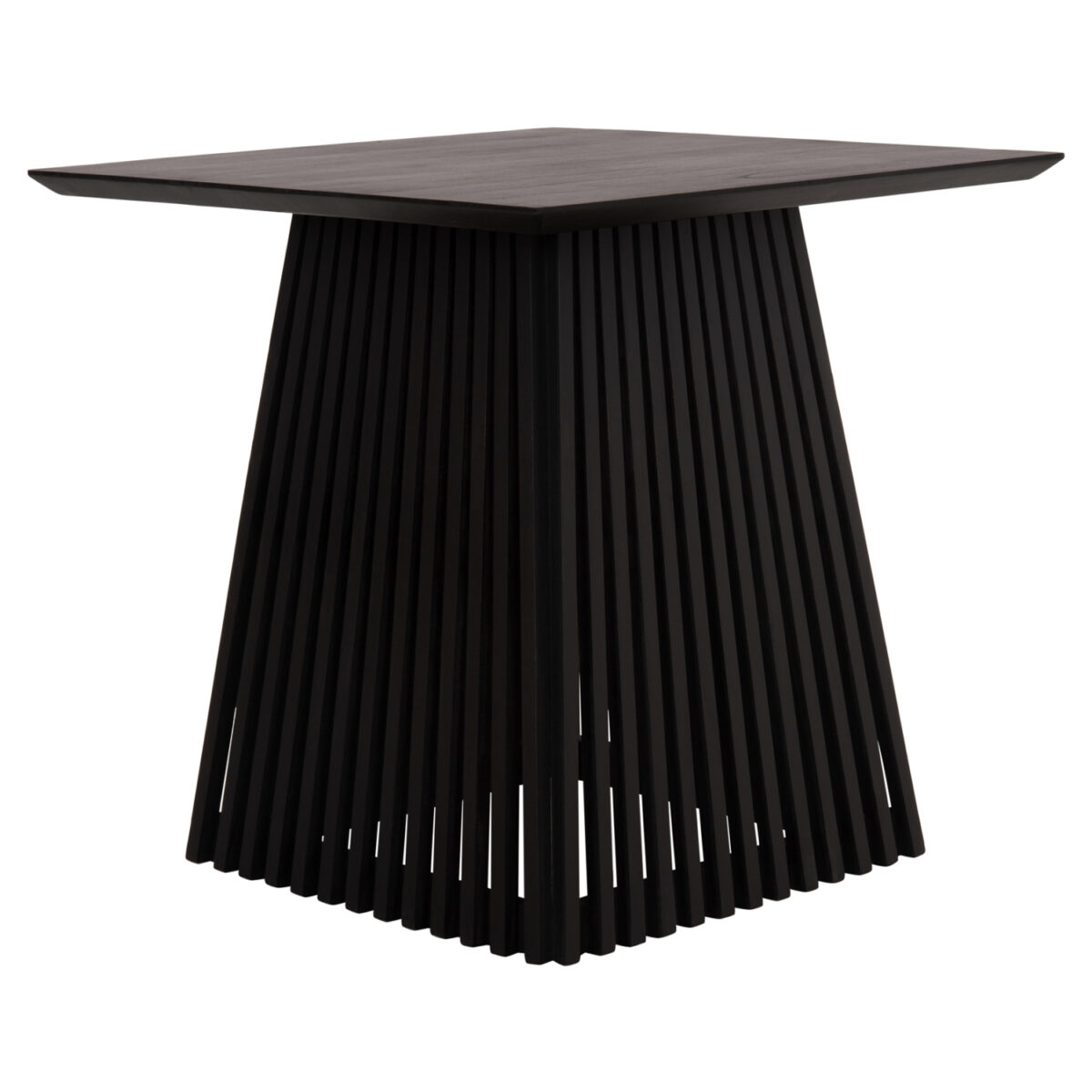 ΤΡΑΠΕΖΙ ΤΡΑΠΕΖΑΡΙΑΣ ΤΕΤΡΑΓΩΝΟ FRANTZ HM9458.02 MINDI ΞΥΛΟ ΜΑΥΡΟ 80x80x78Yεκ. - Image 6