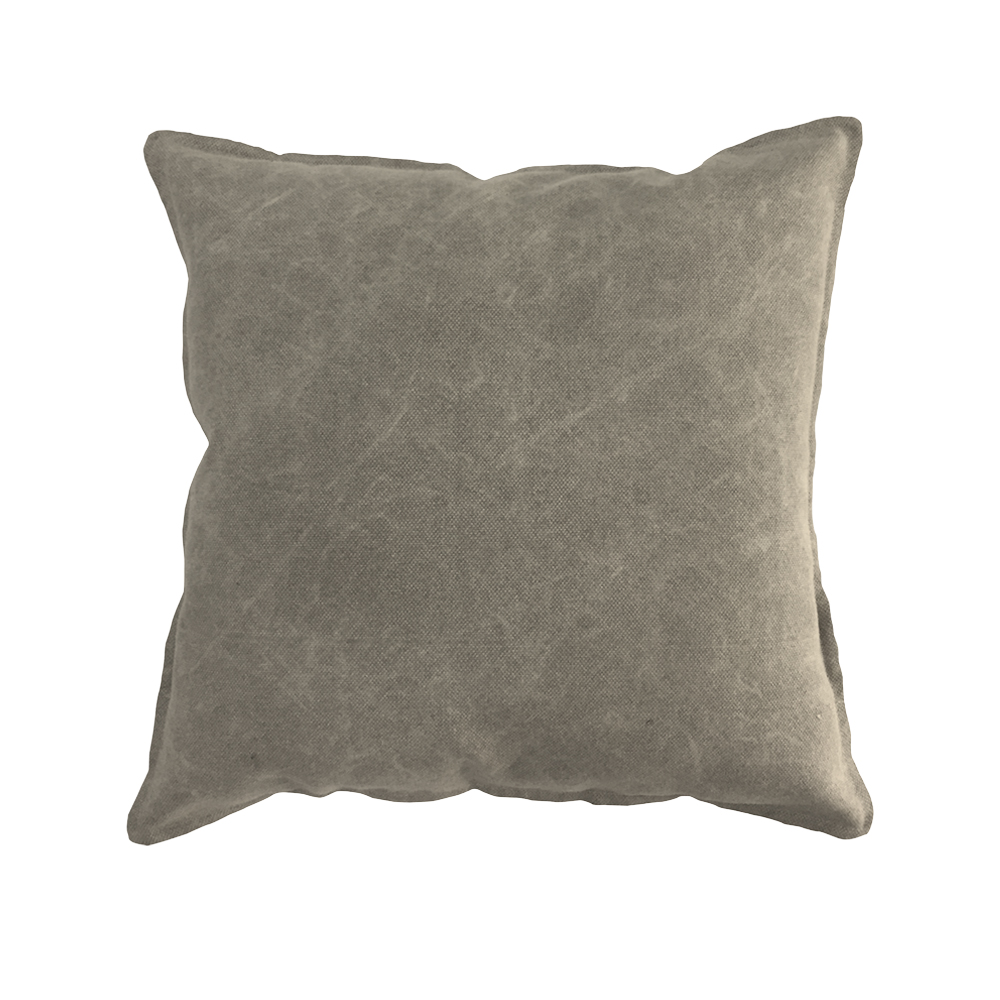 GROUND 3 ΔΙΑΚΟΣΜΗΤΙΚΟ ΜΑΞΙΛΑΡΙ 45x45cm ΥΦΑΣΜΑ ΜΠΕΖ