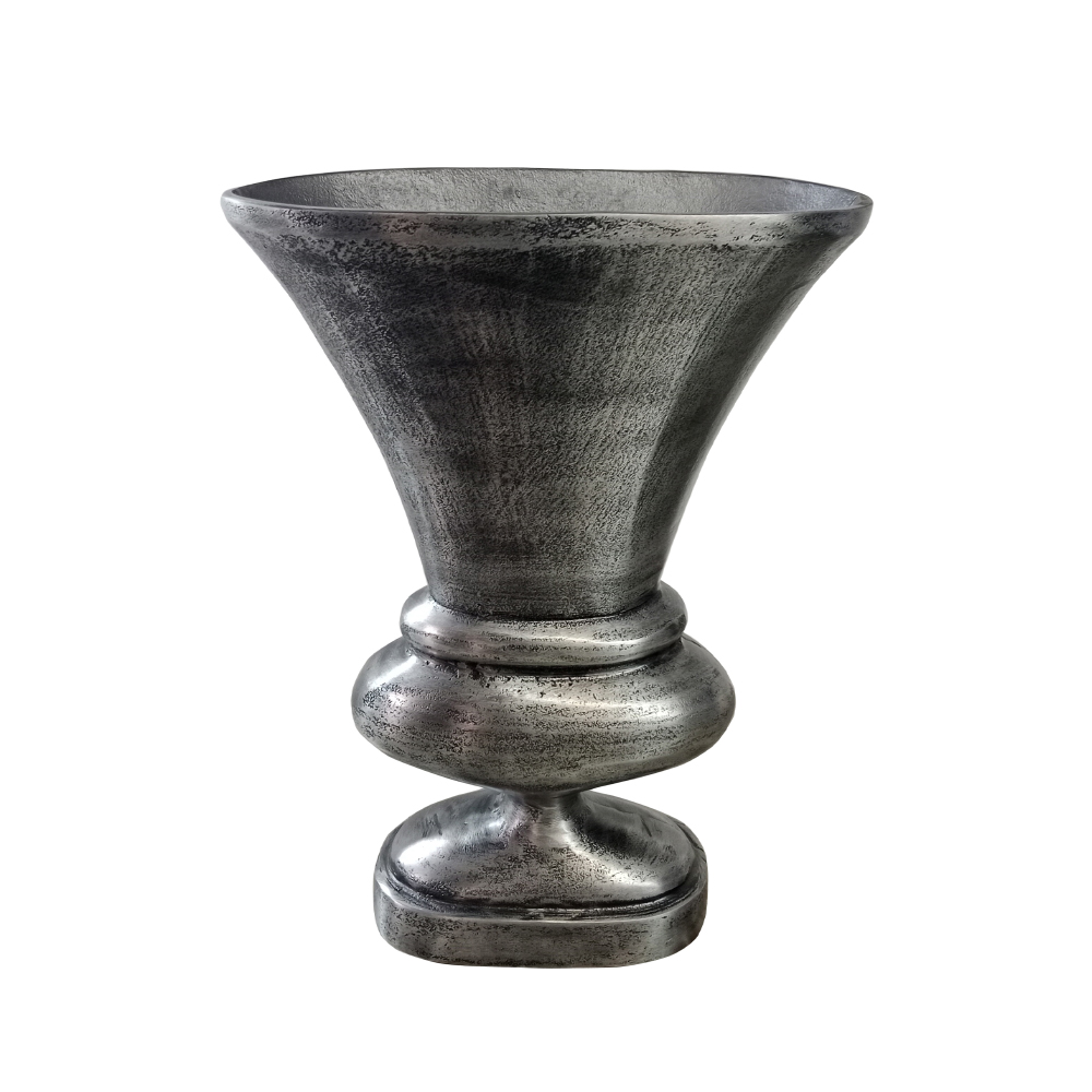 MUT ΒΑΖΟ 32x16x46cm ΑΛΟΥΜΙΝΙΟ ΑΣΗΜΙ ΑΝΤΙΚΕ