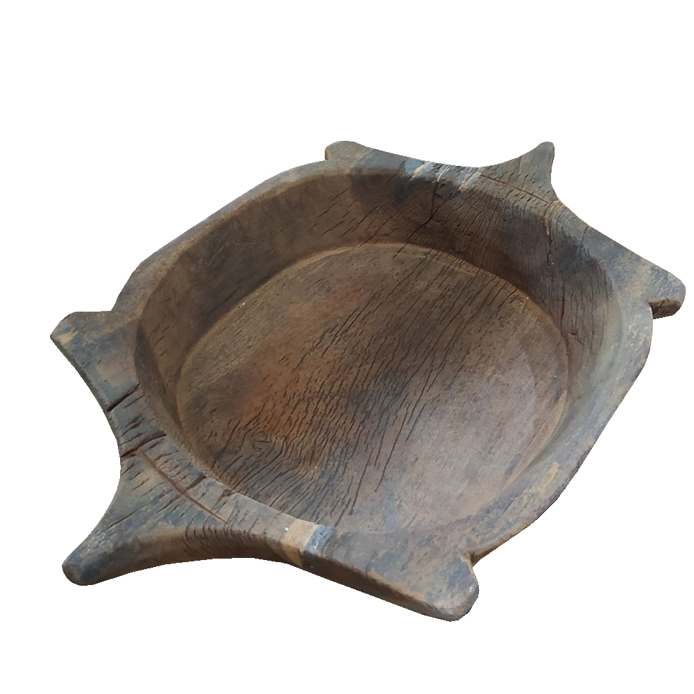 TURTLE ΔΙΣΚΟΣ ΔΙΑΚΟΣΜΗΣΗΣ 38x23x13cm ΞΥΛΟ ΚΑΦΕ