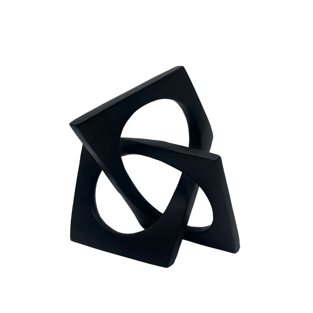 COMPLEX ΔΙΑΚΟΣΜΗΤΙΚΟ ΚΟΜΠΟΣ 22x14x23cm POLYRESIN ΜΑΥΡΟ