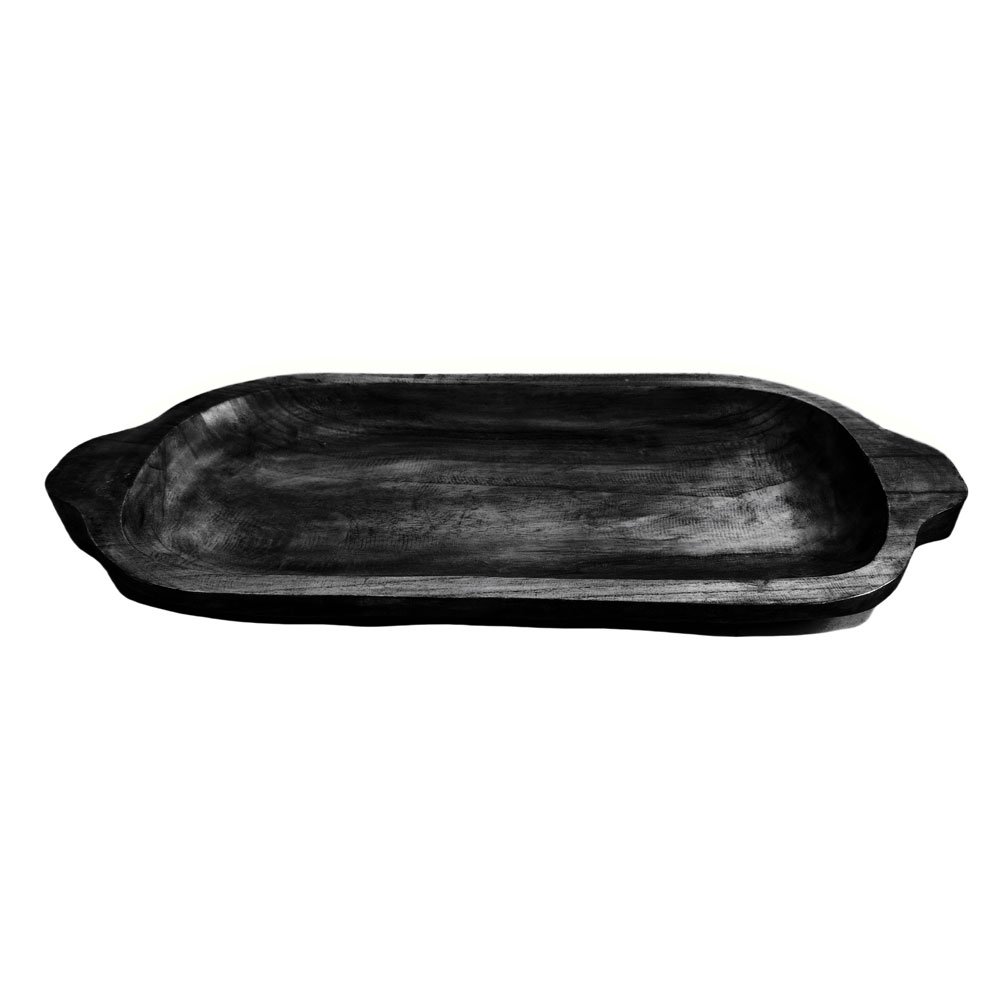 NUBIA ΔΙΣΚΟΣ ΔΙΑΚΟΣΜΗΣΗΣ 70x29x6cm ΞΥΛΟ ΜΑΥΡΟ