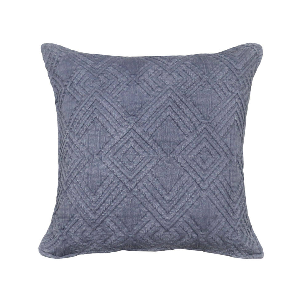 RIVIT A ΔΙΑΚΟΣΜΗΤΙΚΟ ΜΑΞΙΛΑΡΙ 50x50cm ΥΦΑΣΜΑ ΜΠΛΕ