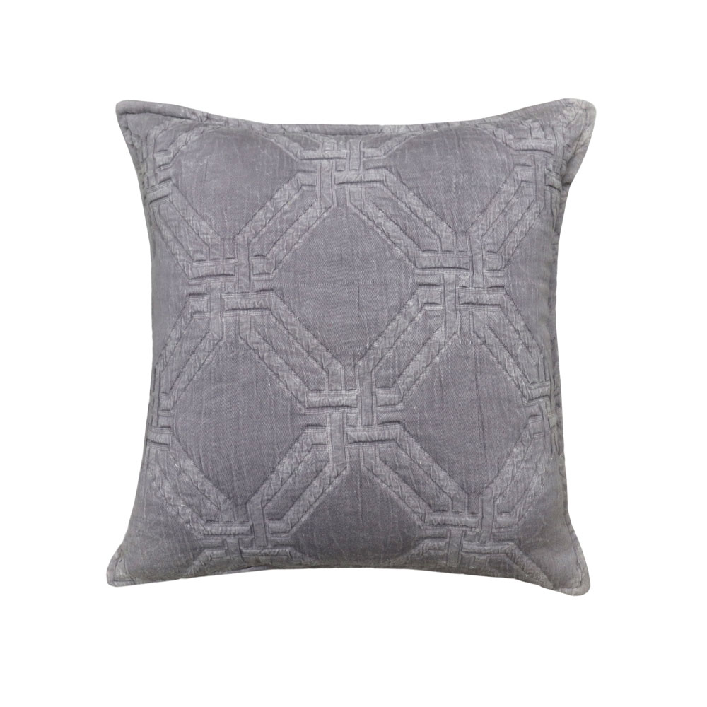 TOQUE A ΔΙΑΚΟΣΜΗΤΙΚΟ ΜΑΞΙΛΑΡΙ 50x50cm ΥΦΑΣΜΑ ΑΝΘΡΑΚΙ