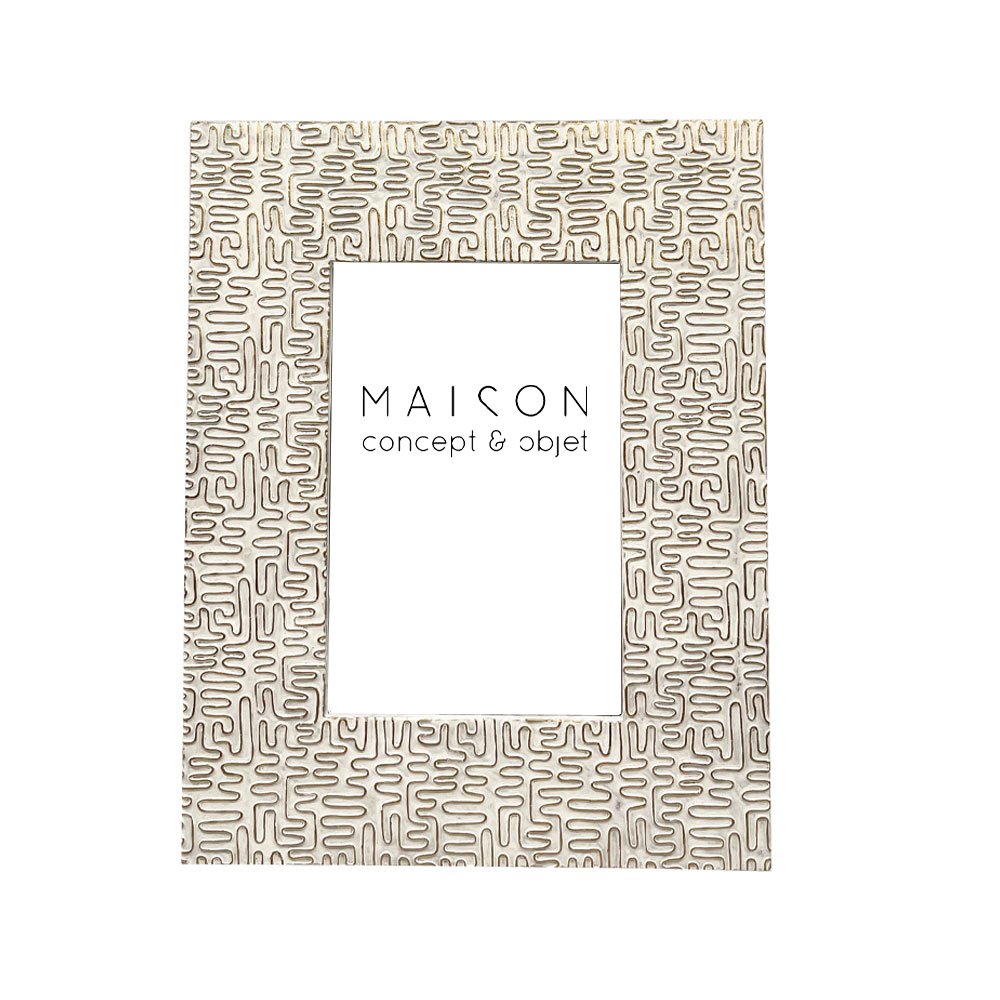 OPUS S ΚΟΡΝΙΖΑ 18x1.8x23cm POLYRESIN OFF WHITE ΓΥΑΛΙ