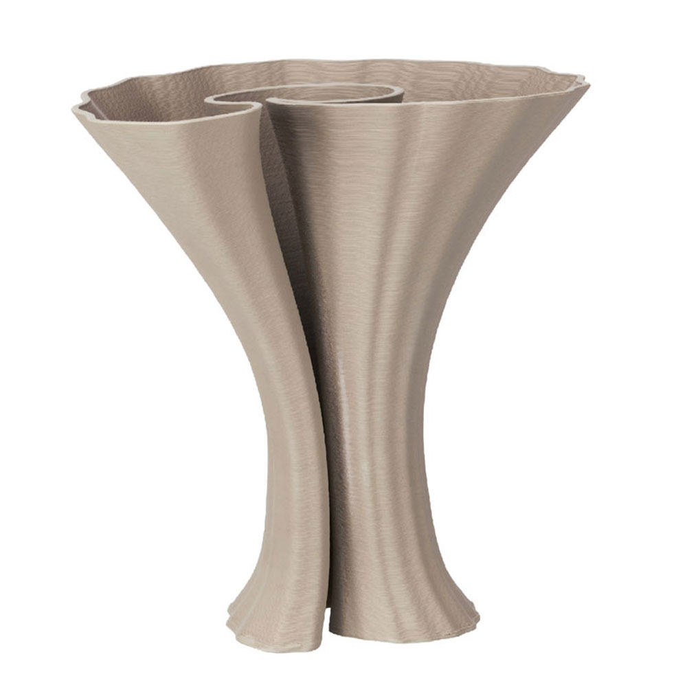 DINY ΒΑΖΟ 24x24x33cm ΚΕΡΑΜΙΚΟ ΓΚΡΙ