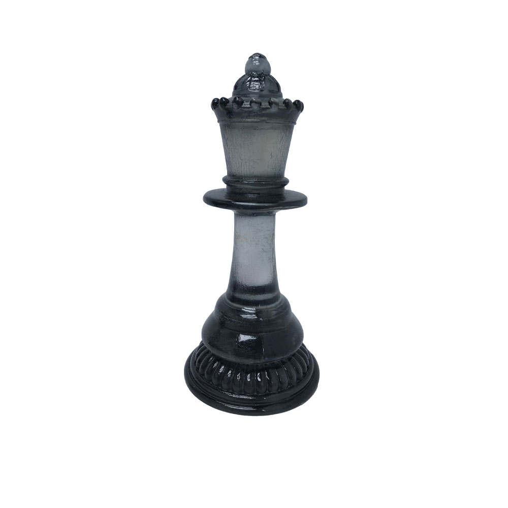 PIONART ΔΙΑΚΟΣΜΗΤΙΚΟ ΠΙΟΝΙ 12x12x26.2cm POLYRESIN ΜΑΥΡΟ