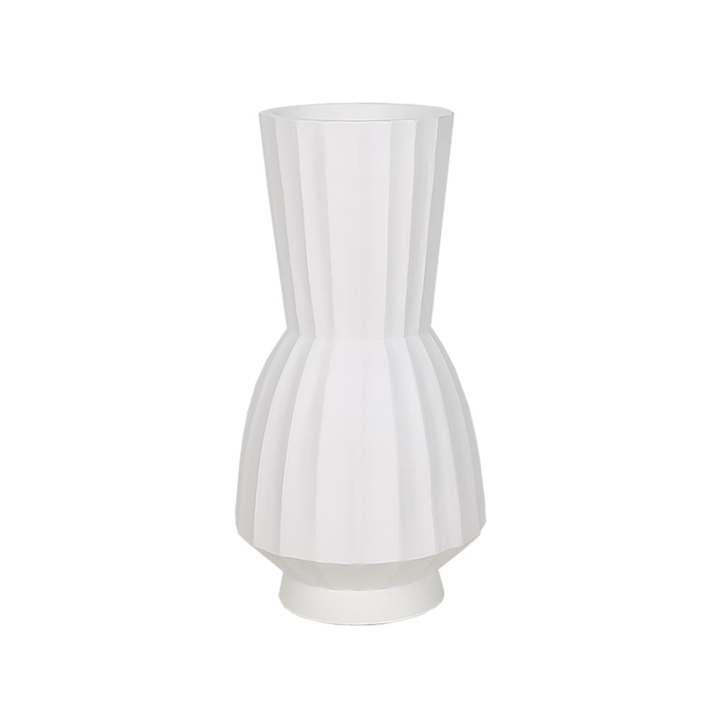 FOLDA ΒΑΖΟ 25x25x50cm MgO ΑΣΠΡΟ