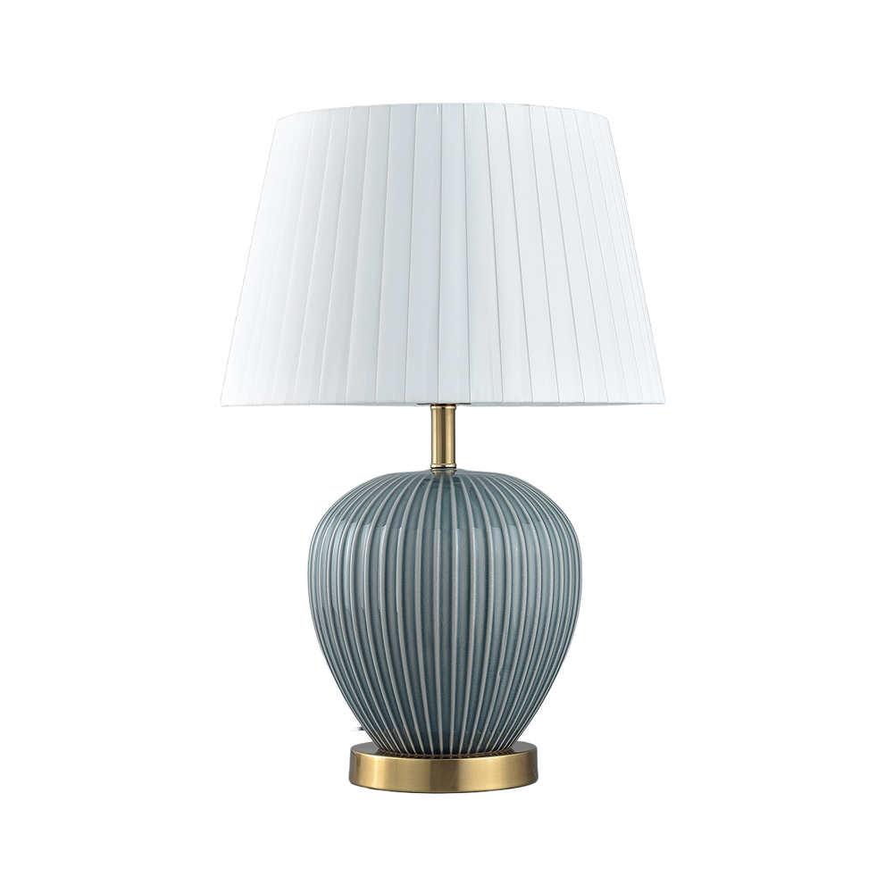 SERA ΦΩΤΙΣΤΙΚΟ ΕΠΙΤΡΑΠΕΖΙΟ 35x35x52cm ΚΕΡΑΜΙΚΟ ΠΕΤΡΟΛ ΜΕΤΑΞΩΤΟ ΥΦΑΣΜΑ ΛΕΥΚΟ