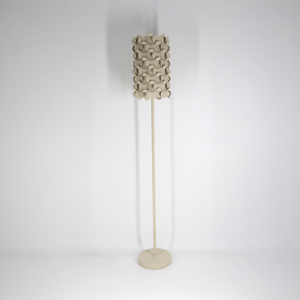 LUCE ΦΩΤΙΣΤΙΚΟ ΕΠΙΔΑΠΕΔΙΟ 26x26x150.5cm ΣΙΔΕΡΟ ΜΠΕΖ