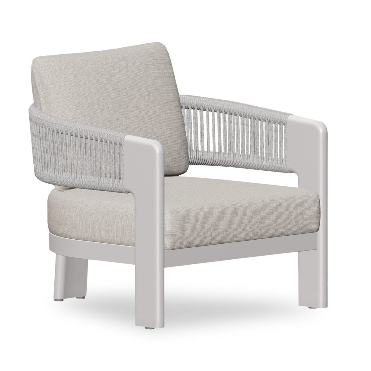 ΣΕΤ ΣΑΛΟΝΙ 4ΤΜΧ BARON SM6478.04 ΜΠΕΖ ΑΛΟΥΜΙΝΙΟ--ΑΝΟΙΧΤΟ ΓΚΡΙ ΣΧΟΙΝΙ-OLEFIN - Image 3