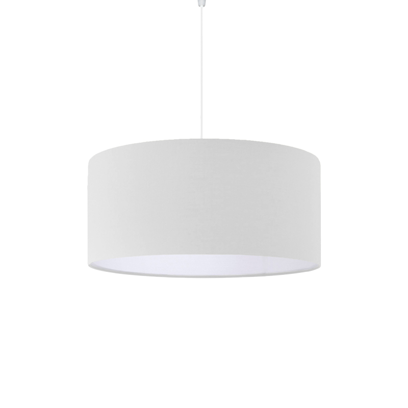 Φωτιστικό οροφής μονόφωτο PWL-1091  Ε27 ανοιχτό γκρι Φ38x21εκ