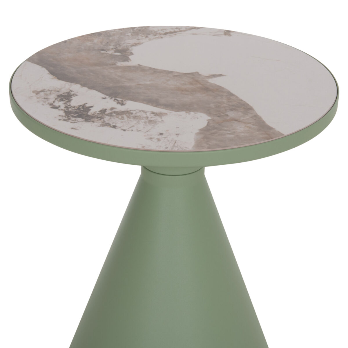 ΣΕΤ 2 ΤΡΑΠΕΖΙA ΣΑΛΟΝΙΟΥ LYNX SM18316.05 ΜΕΤΑΛΛΟ ΣΕ ΧΡΩΜΑ ΜΕΝΤΑ-SINTERED STONE TOP - Image 5