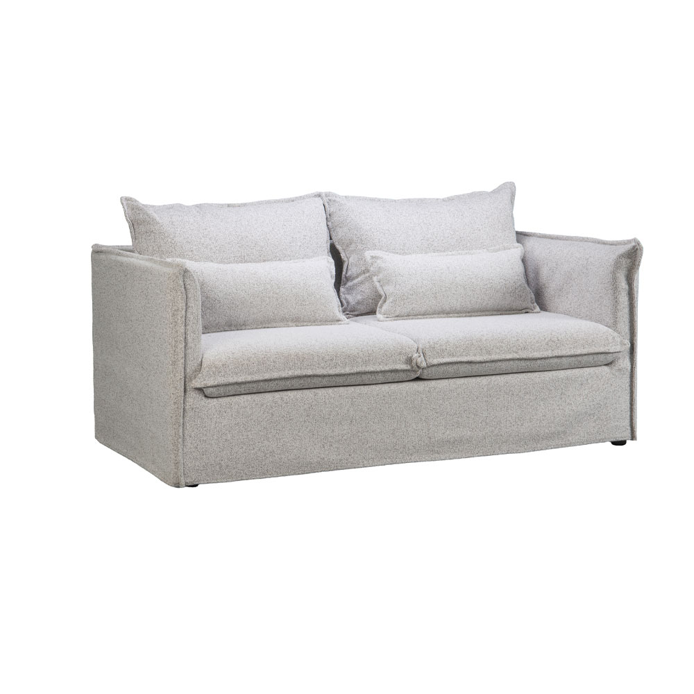 PROUD ΚΑΝΑΠΕΣ 2ΘΕΣΙΟΣ ΓΚΡΙ ΑΝΟΙΧΤΟ PUENTE 80 177x90x90cm