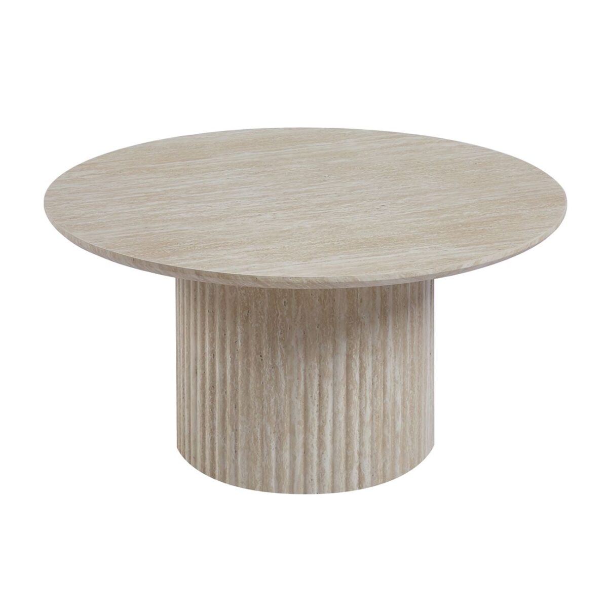 DIAZ Set-2 Τραπεζάκια Σαλονιού-Καθιστικού, ΜDF Απόχρωση Natural Stone - Image 4