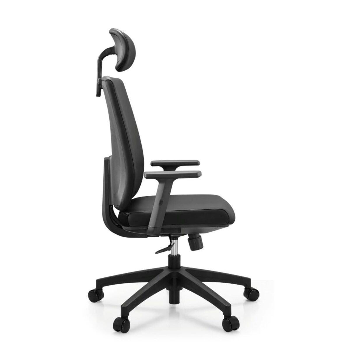 BF8200 Πολυθρόνα Γραφείου Διευθυντή, Pu Μαύρο - Image 3