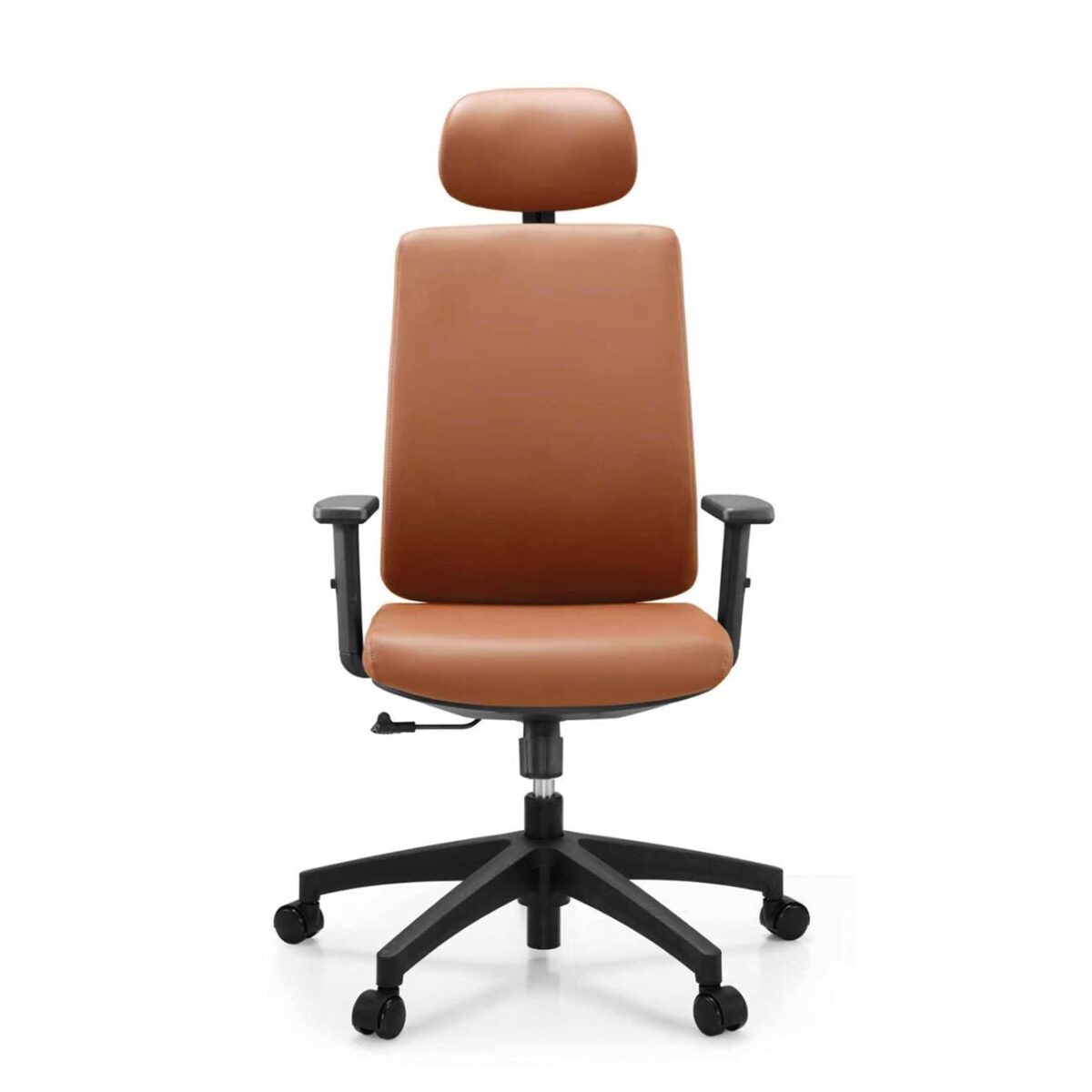 BF8200 Πολυθρόνα Γραφείου Διευθυντή, Pu Camel - Image 2