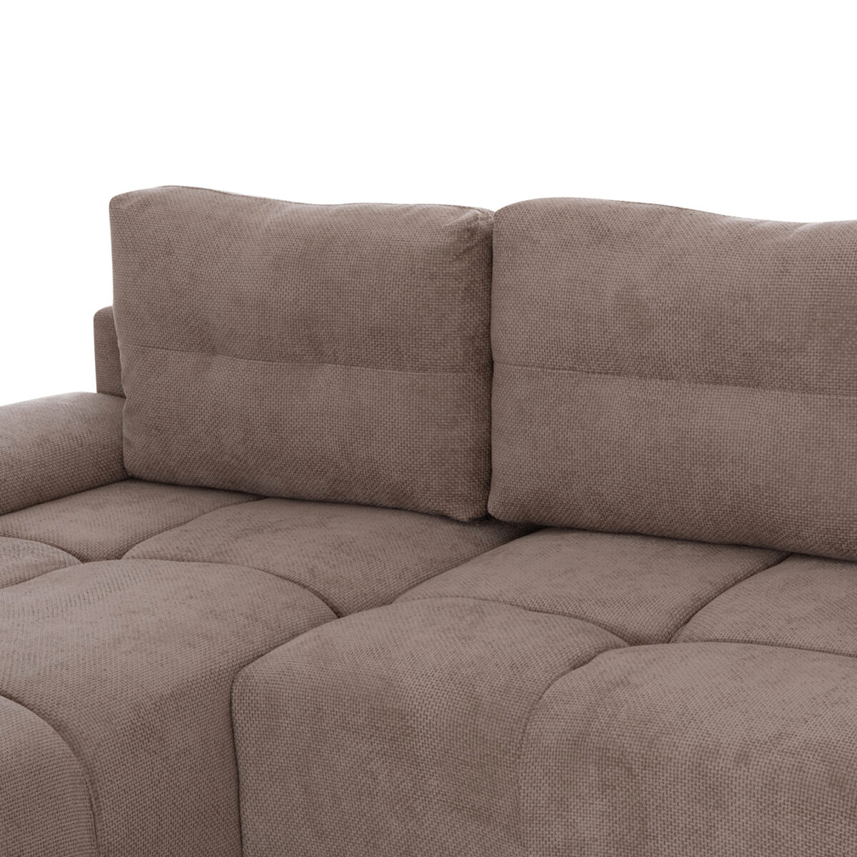 ΚΑΝΑΠΕΣ ΚΡΕΒΑΤΙ ΑΡΙΣΤΕΡΗ ΓΩΝΙΑ COMFYRA HM3336.03L ΜΠΕΖ ΥΦΑΣΜΑ 268x180x83Υεκ - Image 7