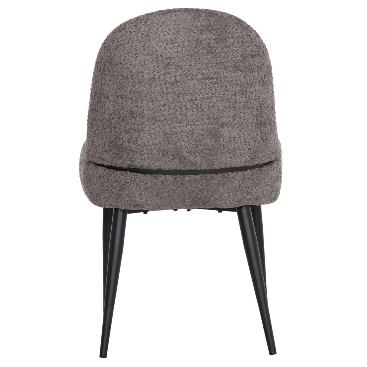 ΚΑΡΕΚΛΑ SARKY HM8585.11 ΥΦΑΣΜΑ ΜΠΟΥΚΛΕ ΓΚΡΙ ΜΕ ΜΕΤΑΛΛΙΚΑ ΠΟΔΙΑ 56x64x88Yεκ. - Image 6