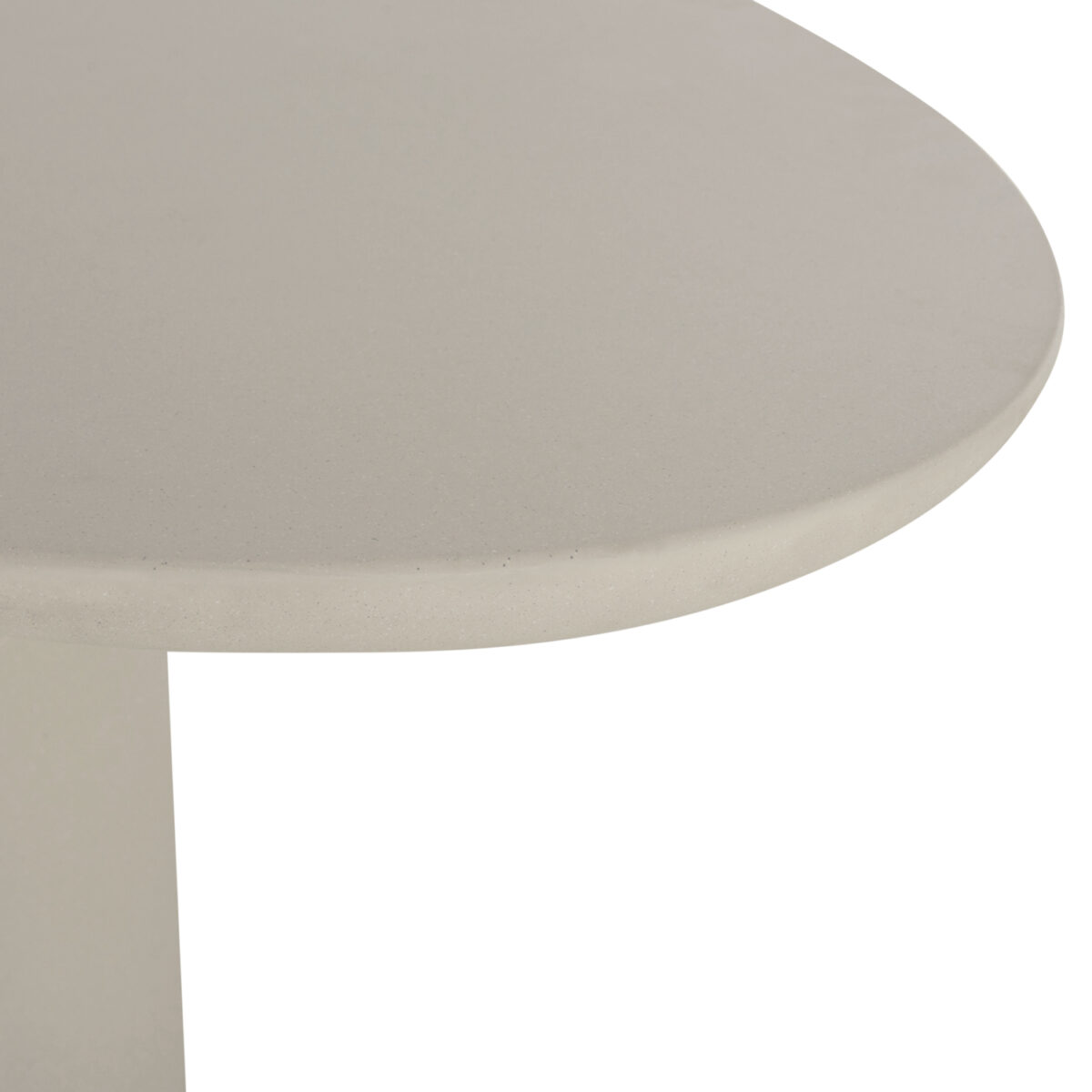 ΤΡΑΠΕΖΙ ΤΡΑΠΕΖΑΡΙΑΣ ΟΒΑΛ BRECCAN HM6577.02 ΜΠΕΖ FIBER CEMENT 240x100x75Υεκ. - Image 5