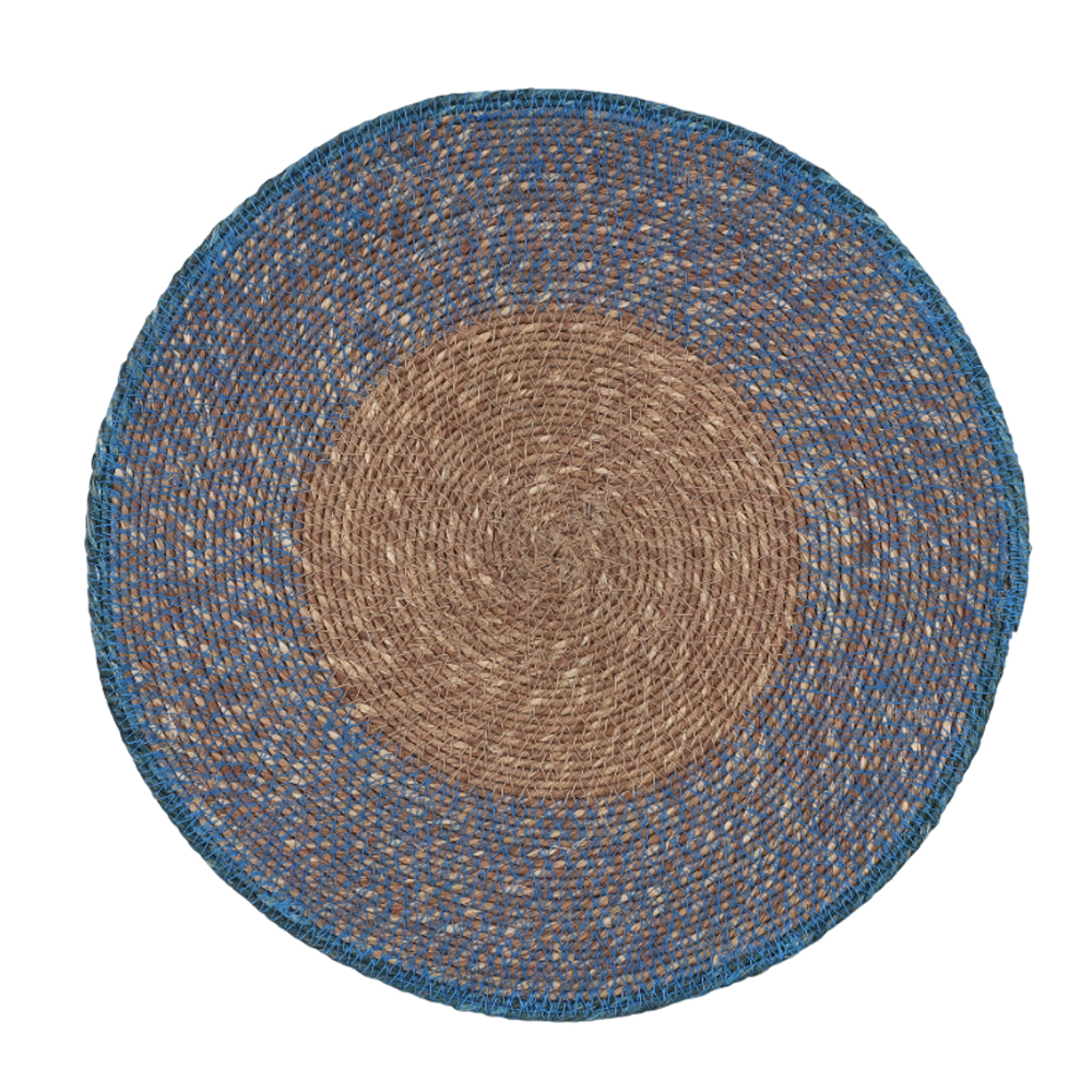 CIRCA ΣΟΥΠΛΑ 36x36cm SEAGRASS ΓΑΛΑΖΙΟ ΦΥΣΙΚΟ