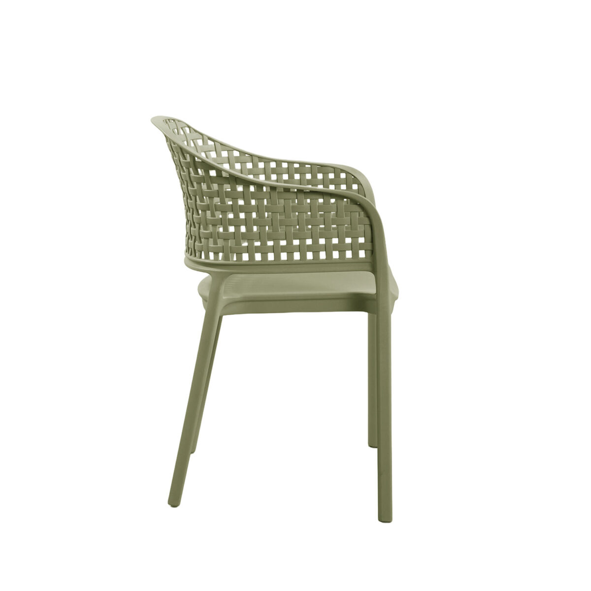 Πολυθρόνα CUBA λαδί 56 x 54 x 81 - Image 3