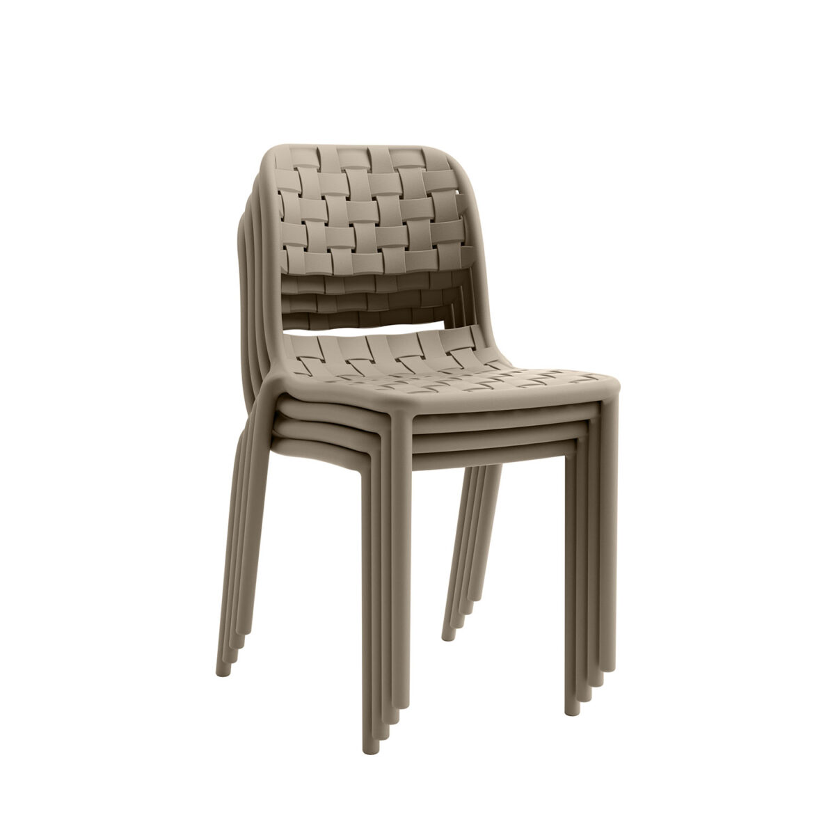 Καρέκλα Tonic-C μόκα 55 x 55 x 82 - Image 2