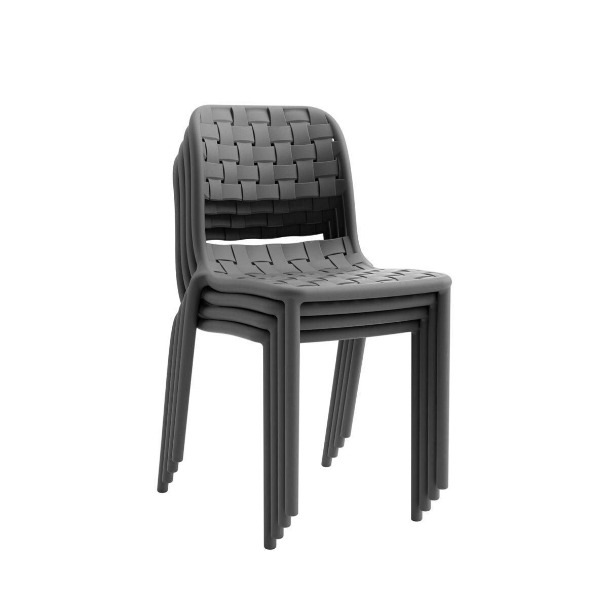 Καρέκλα Tonic-C γκρι 55 x 55 x 82 - Image 2