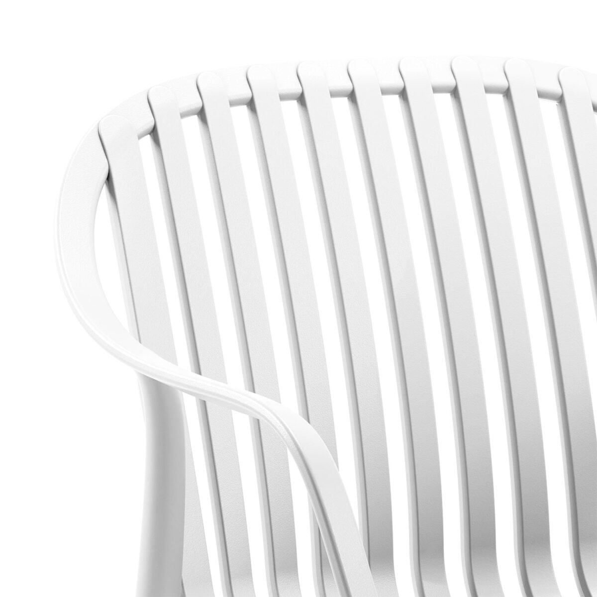 Καρέκλα Luaz λευκό 54 x 60 x 83 - Image 3