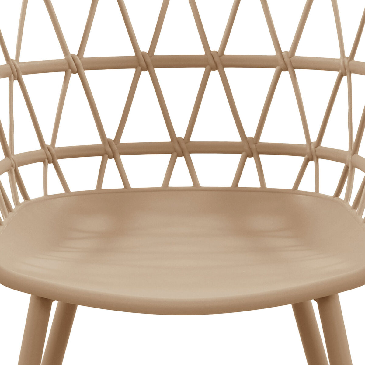 Καρέκλα NEON μόκα 56 x 56 x 85 - Image 3