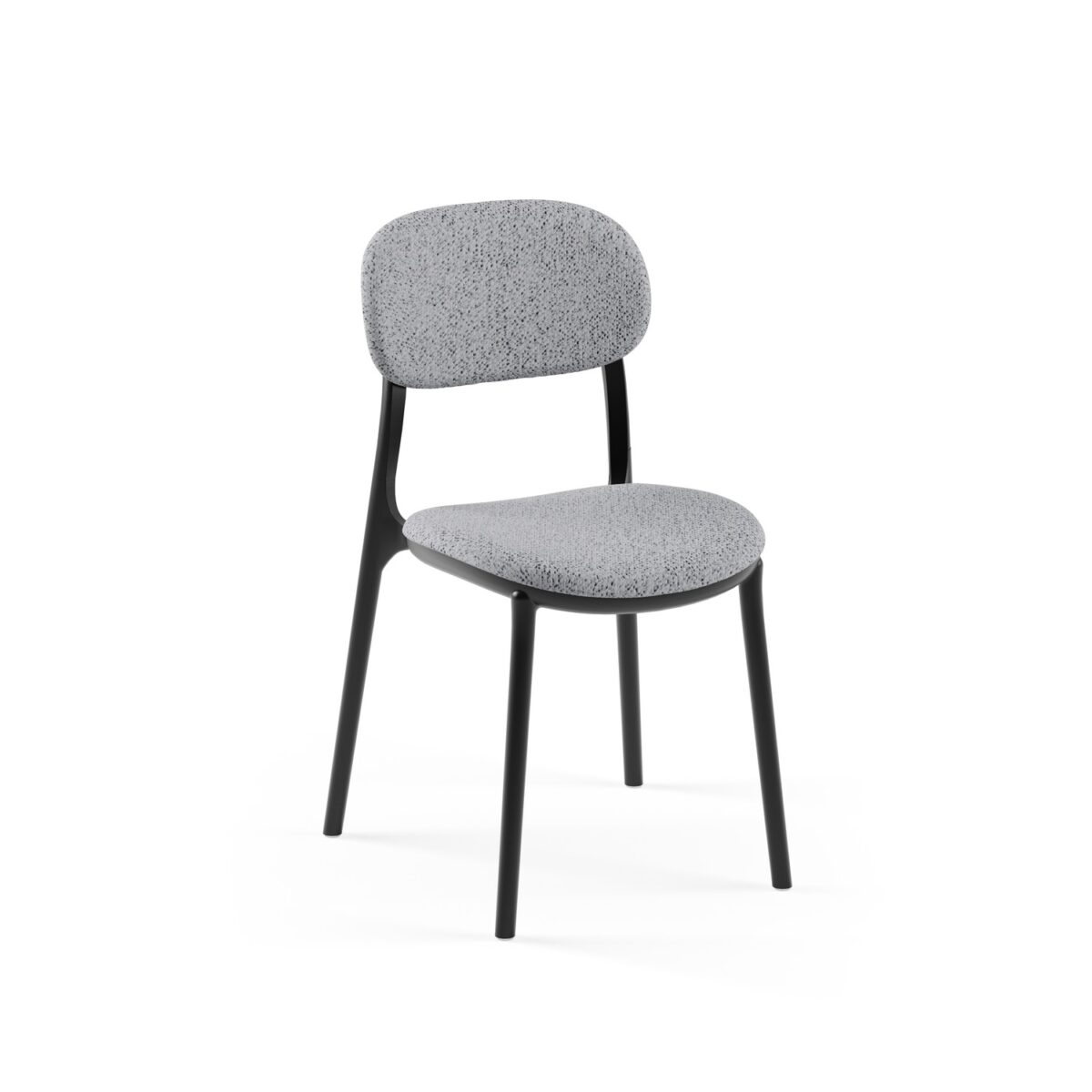 Ali - Στοιβαζόμενη Καρέκλα με Ύφασμα - Image 3