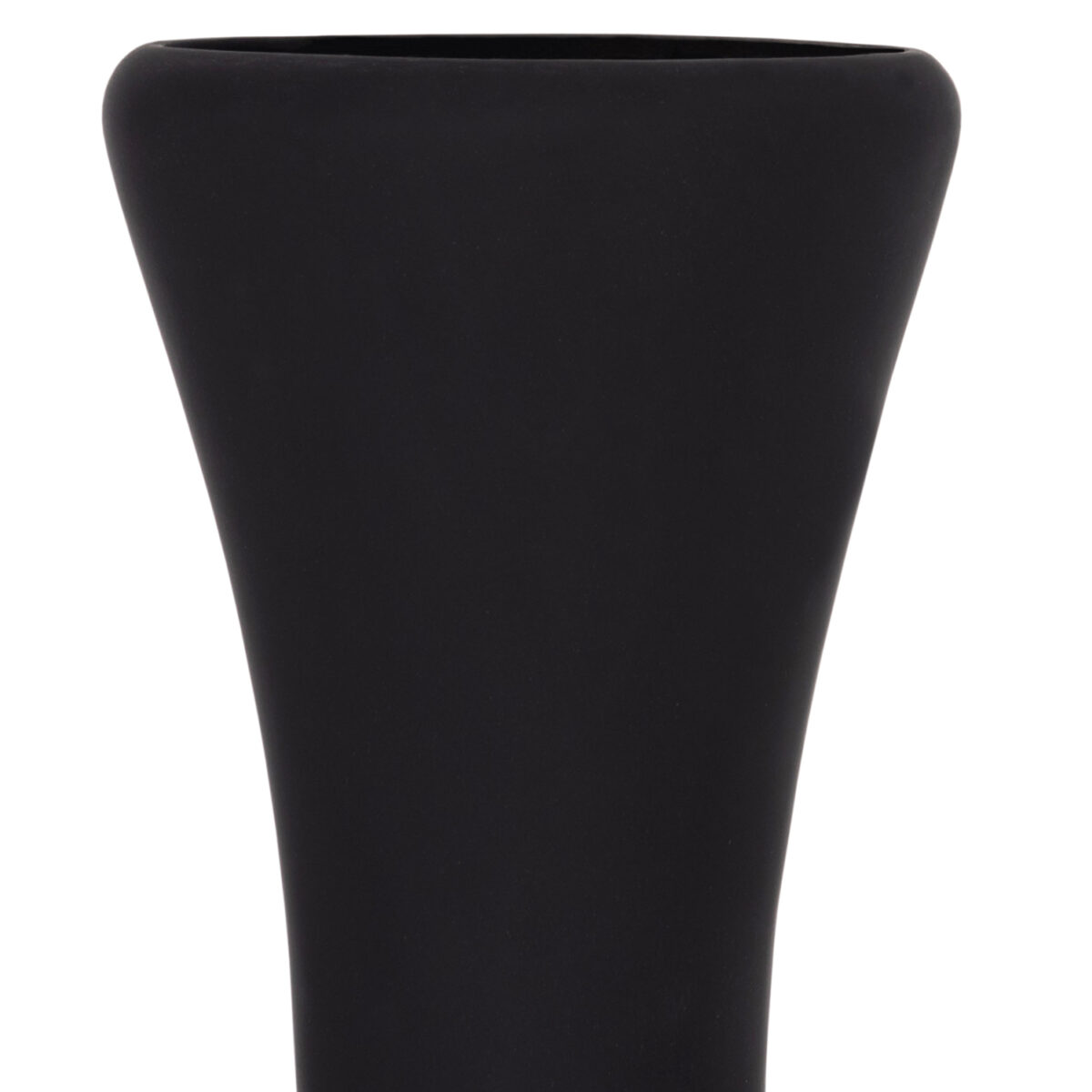 ΔΙΑΚΟΣΜΗΤΙΚΟ ΒΑΖΟ ΔΑΠΕΔΟΥ NEBULA HM4660.01L FIBER CEMENT ΜΑΥΡΟ--ΞΥΛΟ ΤΕΑΚ Φ45x172Υεκ - Image 4