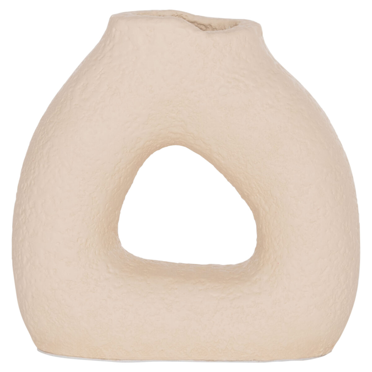 ΕΠΙΤΡΑΠΕΖΙΟ ΔΙΑΚΟΣΜΗΤΙΚΟ ΒΑΖΟ DECANT HM4667.02S ΤΕΡΑΚΟΤΑ ΣΕ ΚΡΕΜ--17.5x6.5x17Υεκ. - Image 3