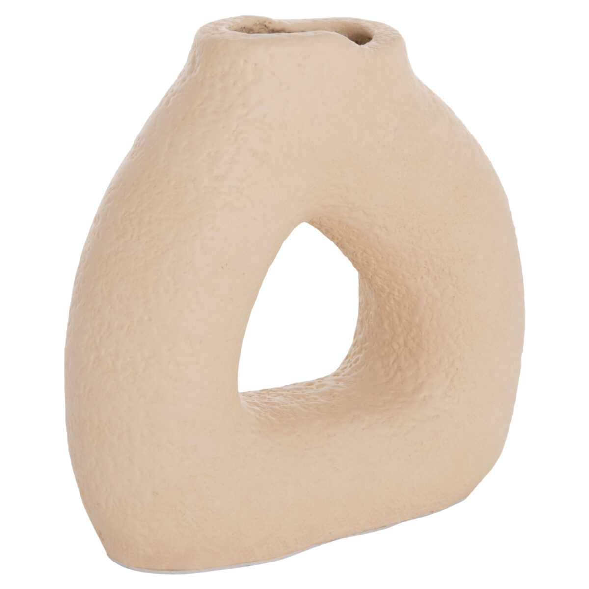 ΕΠΙΤΡΑΠΕΖΙΟ ΔΙΑΚΟΣΜΗΤΙΚΟ ΒΑΖΟ DECANT HM4667.02S ΤΕΡΑΚΟΤΑ ΣΕ ΚΡΕΜ--17.5x6.5x17Υεκ. - Image 4