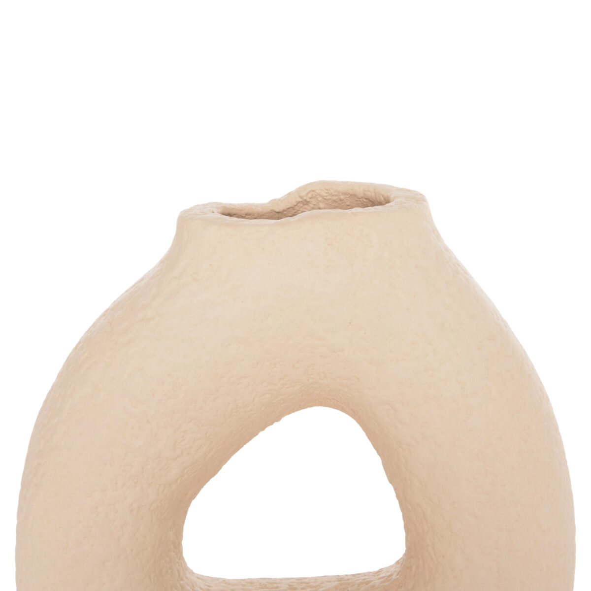 ΕΠΙΤΡΑΠΕΖΙΟ ΔΙΑΚΟΣΜΗΤΙΚΟ ΒΑΖΟ DECANT HM4667.02S ΤΕΡΑΚΟΤΑ ΣΕ ΚΡΕΜ--17.5x6.5x17Υεκ. - Image 8